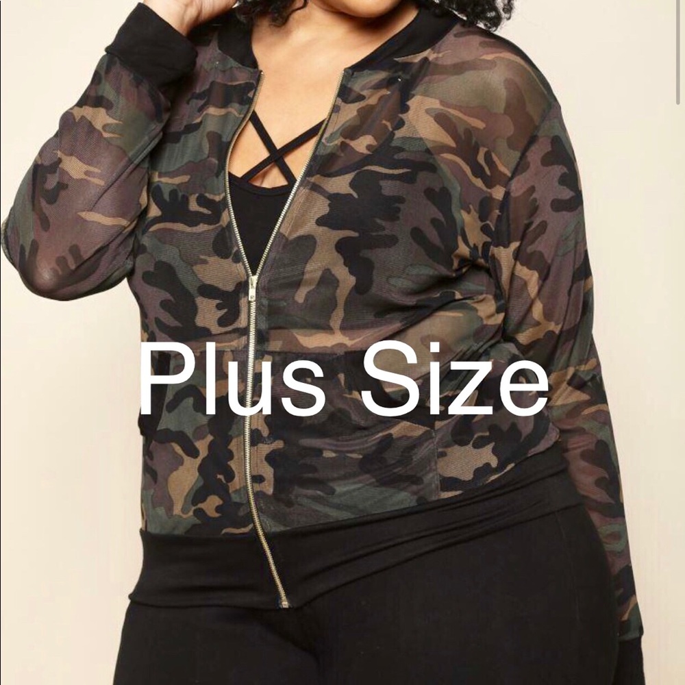 Plus Size Jacket